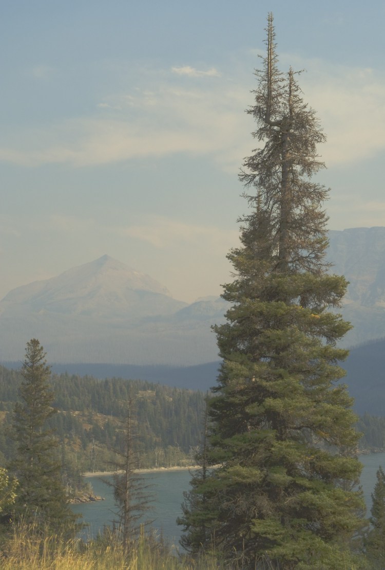 Photograph of St. Mary Lake in Glacier National Park, Montana